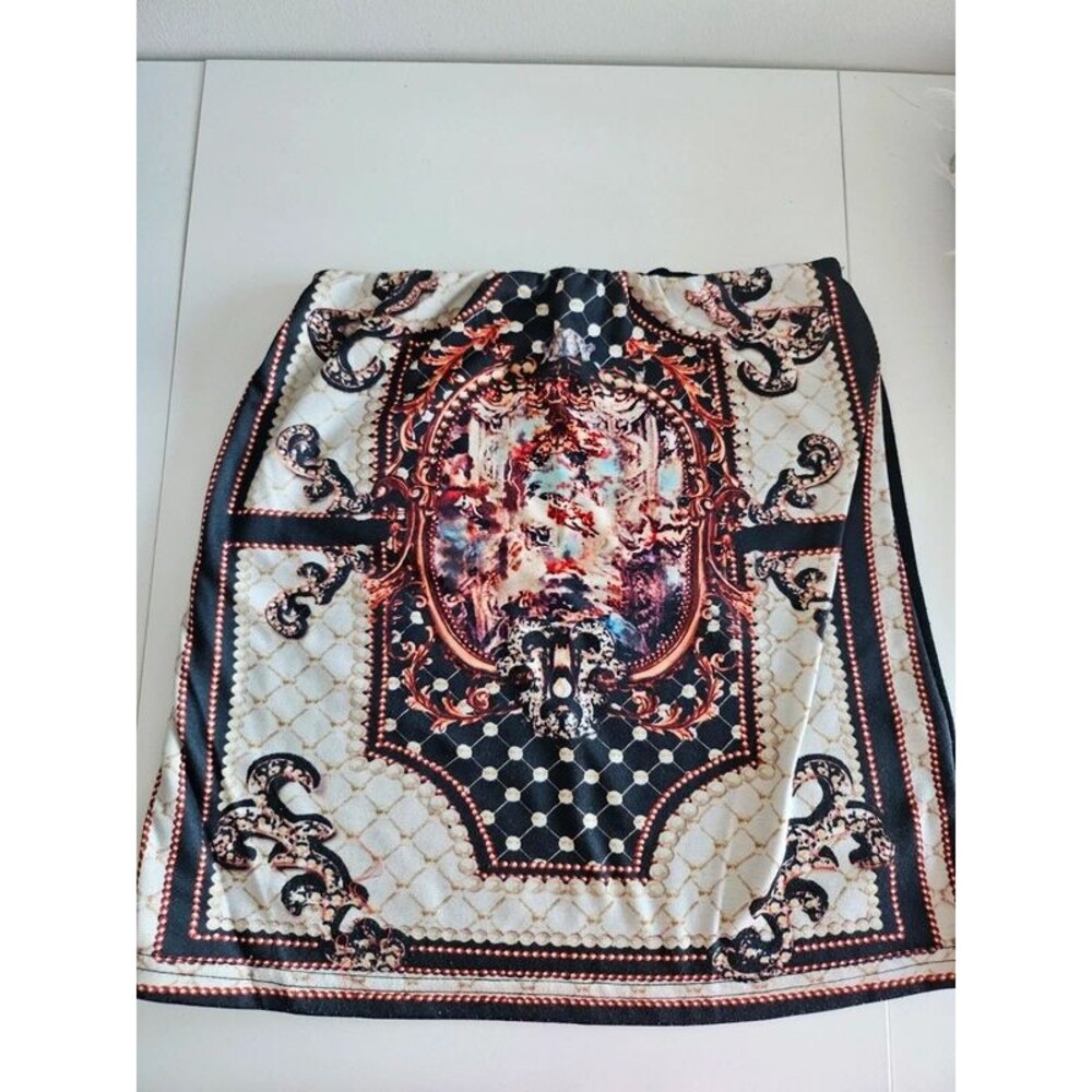 Print Pencil Skirt Size Small